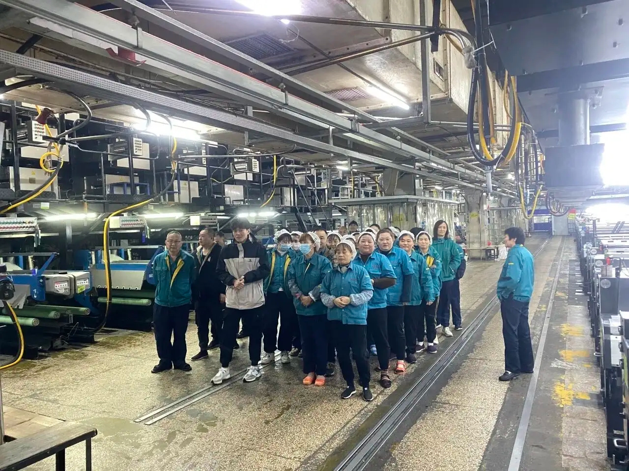 Changshu පොලියෙස්ටර් හදිසි ඉවත් කිරීමේ සරඹයක් පවත්වයි